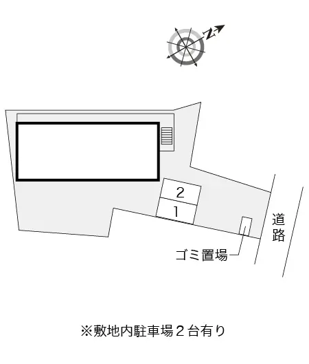 ★手数料０円★東大阪市吉原　月極駐車場（LP）